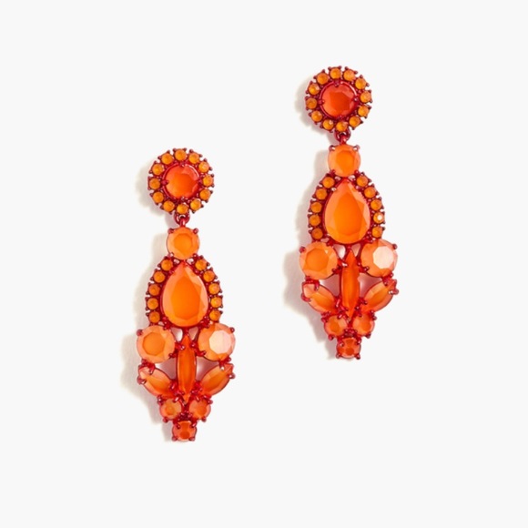 J. Crew Jewelry - Fiery Crystal Earrings